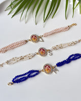 Personalised guruji studded bracelet