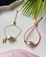 Pearl Love Rakhi Set