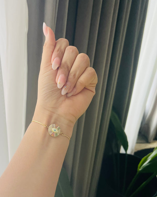 Third eye glam bracelet