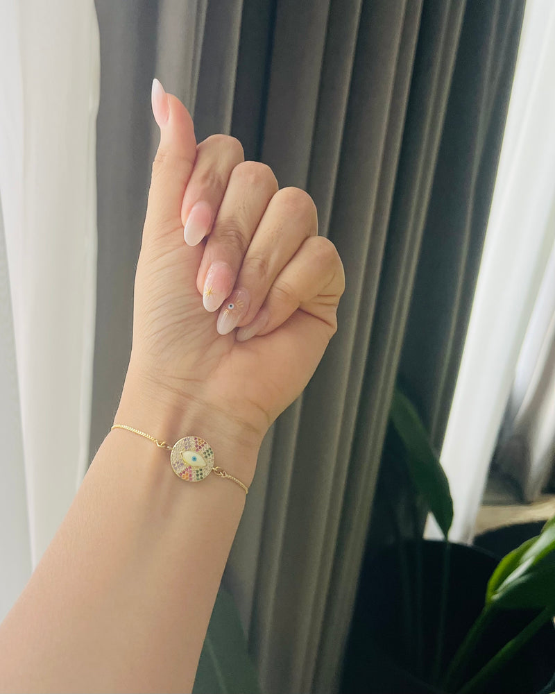 Third eye glam bracelet