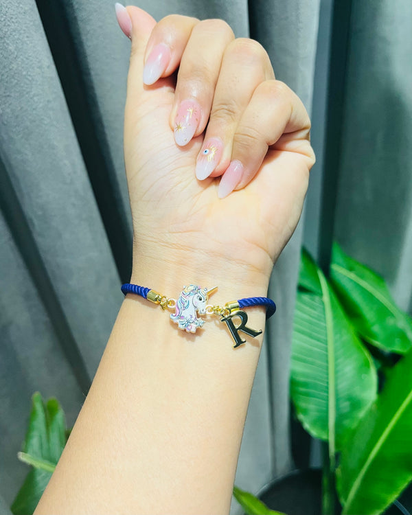 Personalised Mystic Unicorn Adjustable BAND rakhi