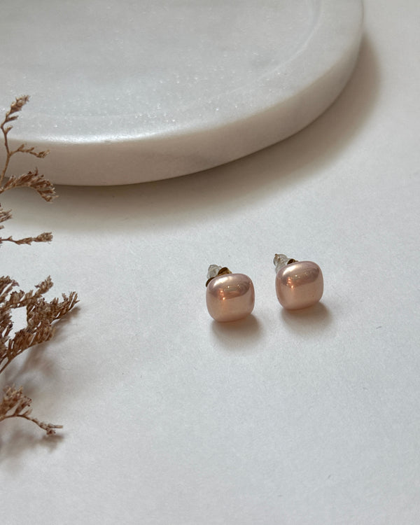 Pearl earrings
