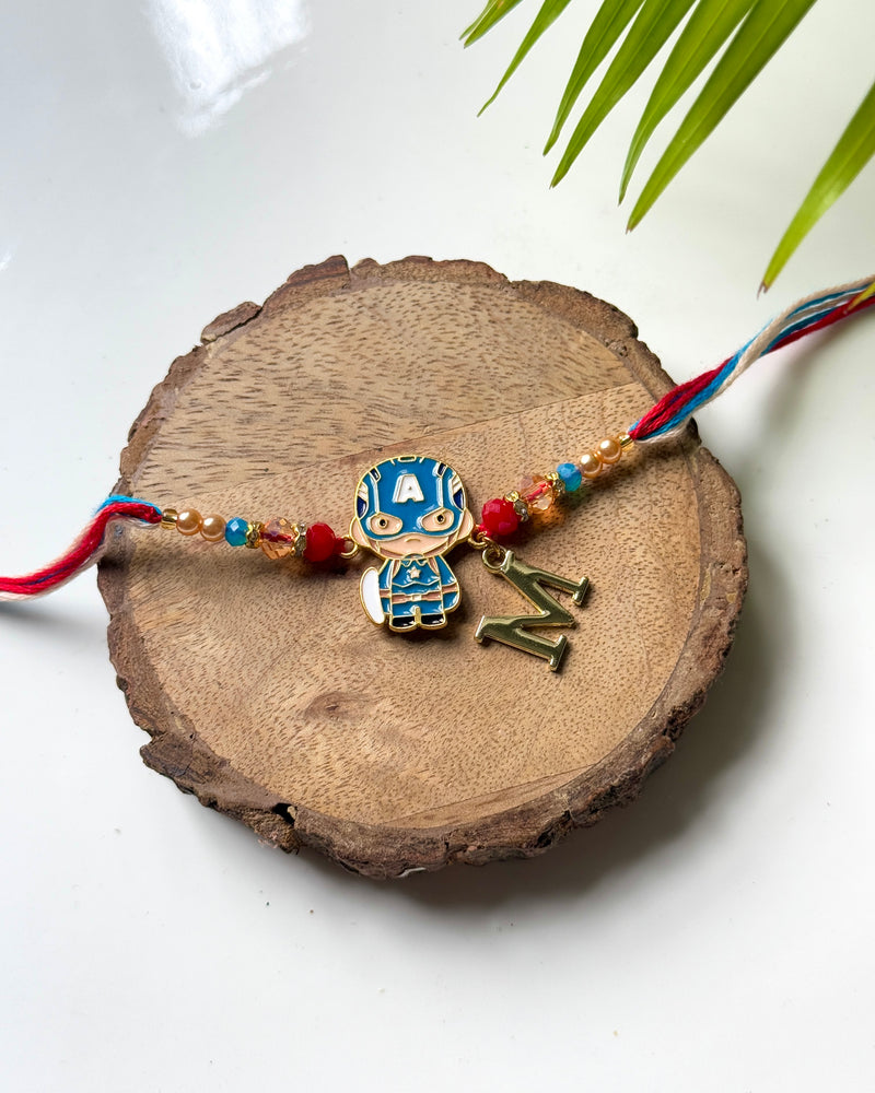 Personalised Captain America Rakhi