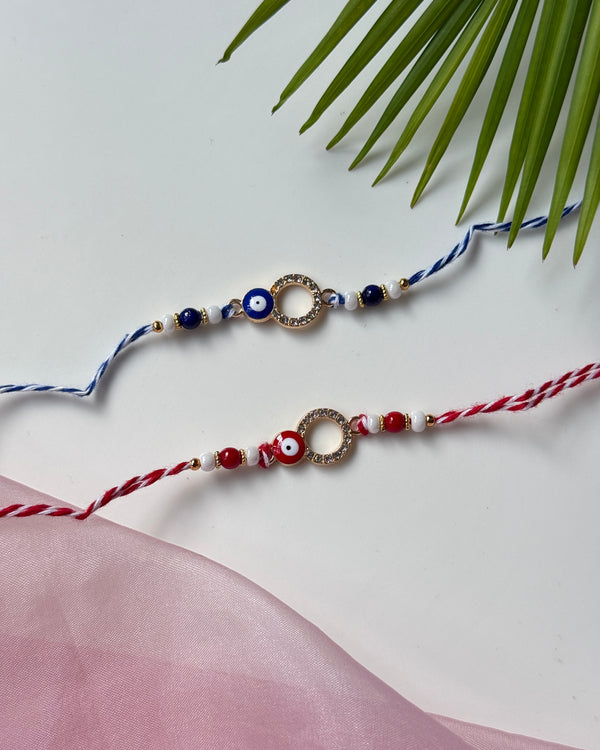 Evil Eye Elegance Rakhi