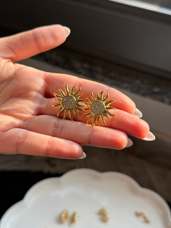 Golden Hour Studs