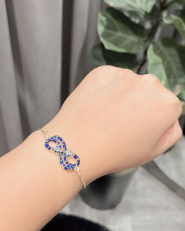 Blue Infinity Serpenti Bracelet